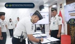 Lapas Pasir Pangarayan Lakukan Penandatanganan Komitmen Zona Integritas
